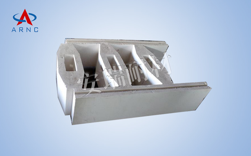 Fused quartz pouring big brick